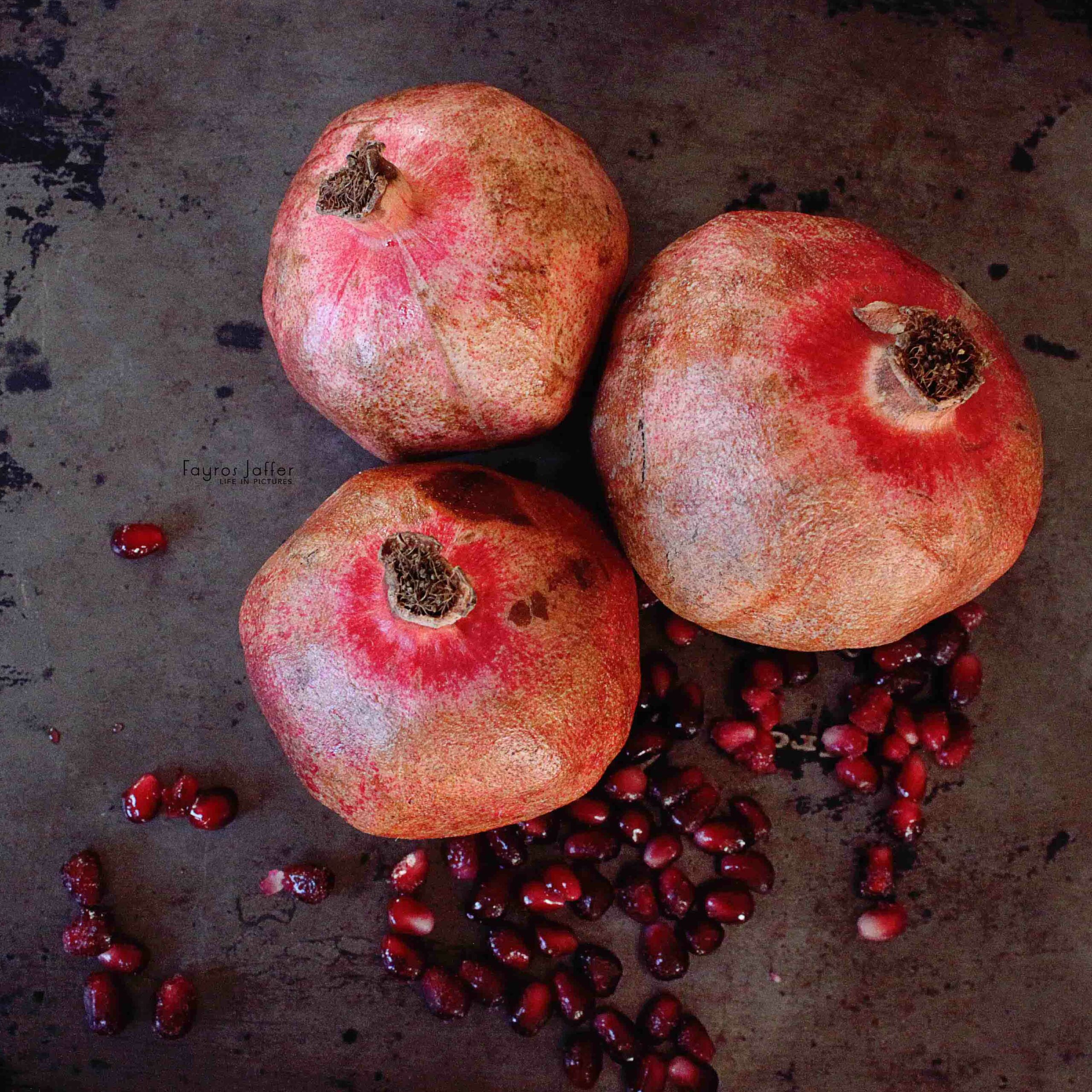 Pomegranates Food Photography Life in Pictures