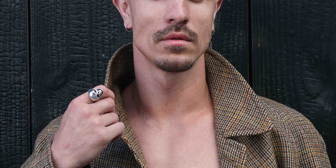 Tweed Coat Fashion Photography