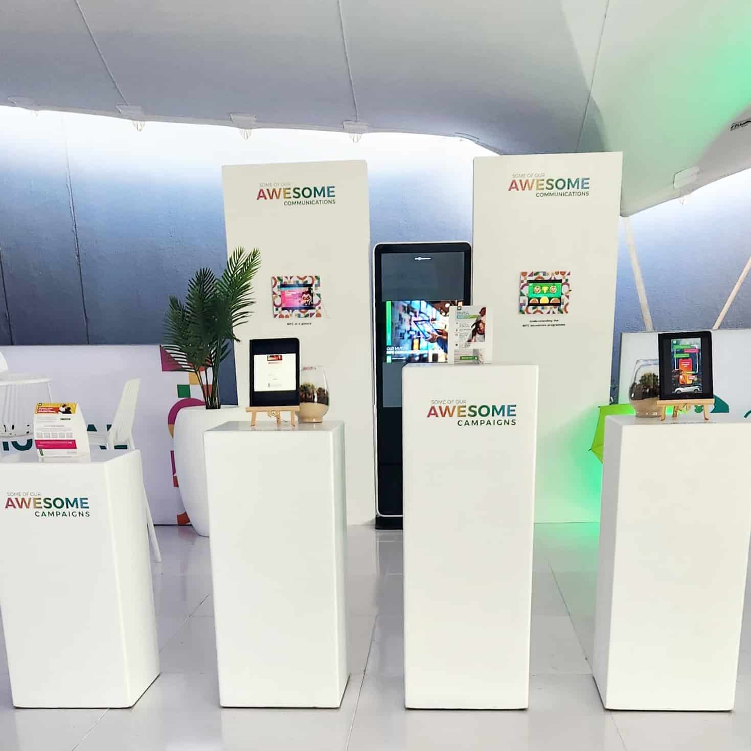 Awesome Campaigns stand